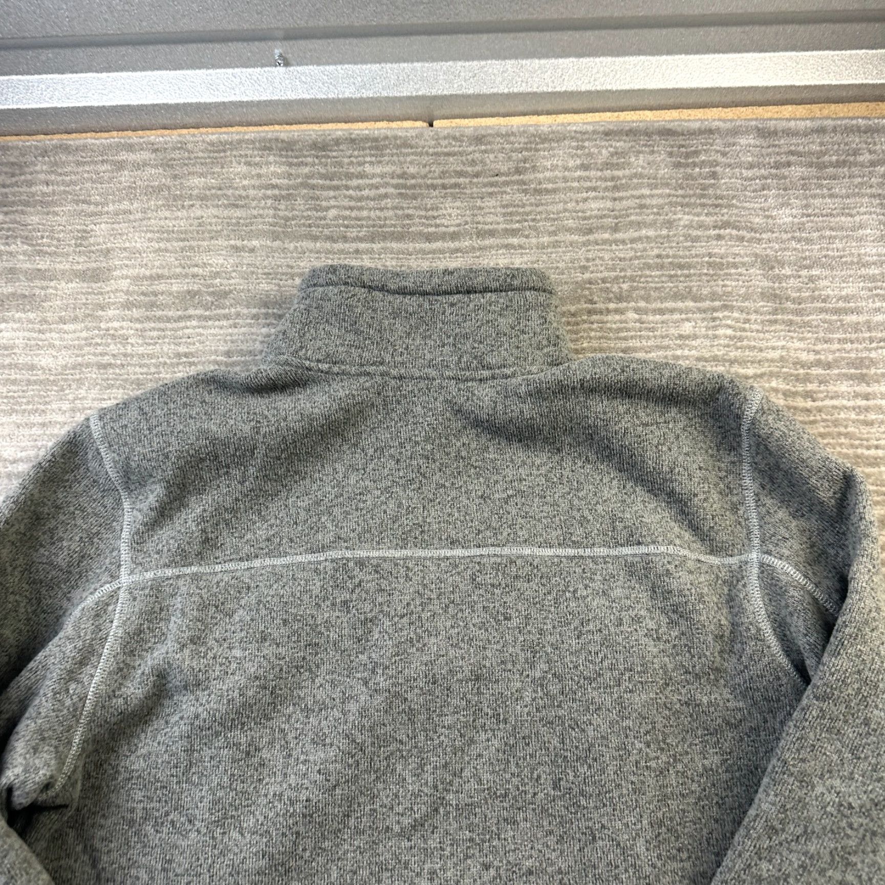 The North Face The North Face Sweater Mens L Gray Fleece 1/4 Zip Pullover Outdoor Hiking Size US L / EU 52-54 / 3 - 6 Thumbnail