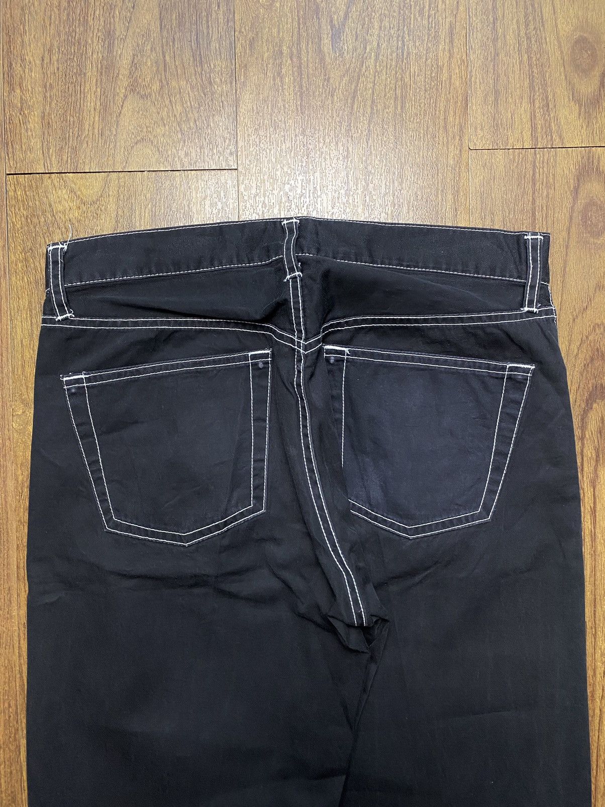 Comme des Garcons Homme 1990s CDG Homme Contrast Stitch Pants Size US 31 - 5 Thumbnail