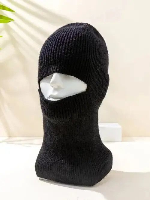Other Vintage Balaclava Knitted Face Mask Distressed Size ONE SIZE - 4 Thumbnail