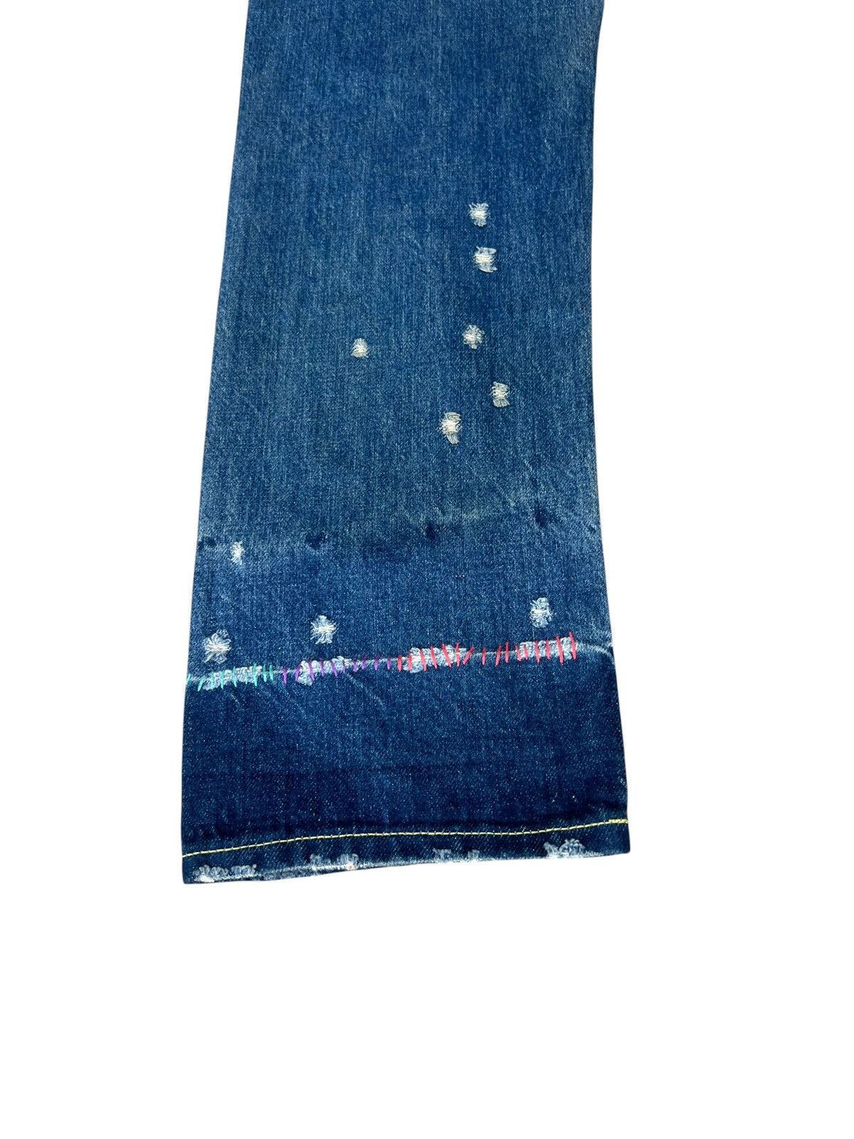 Tsumori Chisato Tsumori Chisato Japan Rips Distress Denim Trashed Jeans Size US 32 / EU 48 - 18 Thumbnail