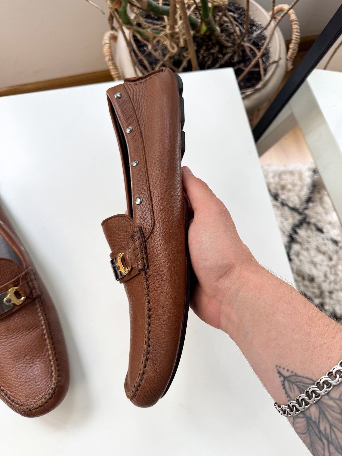 Dolce & Gabbana Dolce & Gabbana leather loafers shoes size 46(30cm) Size US 12.5 / EU 45-46 - 4 Thumbnail
