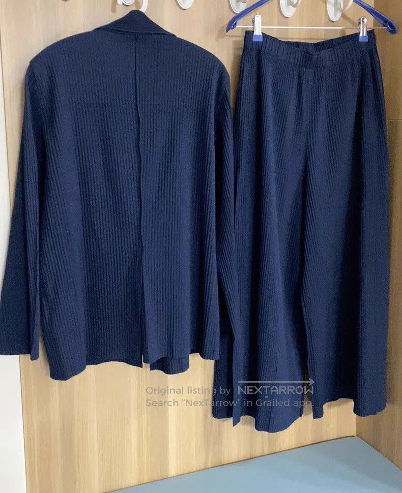 Issey Miyake Issey Miyake size:one size Navy Coat Size XXS / US 00 / IT 34 - 8 Thumbnail
