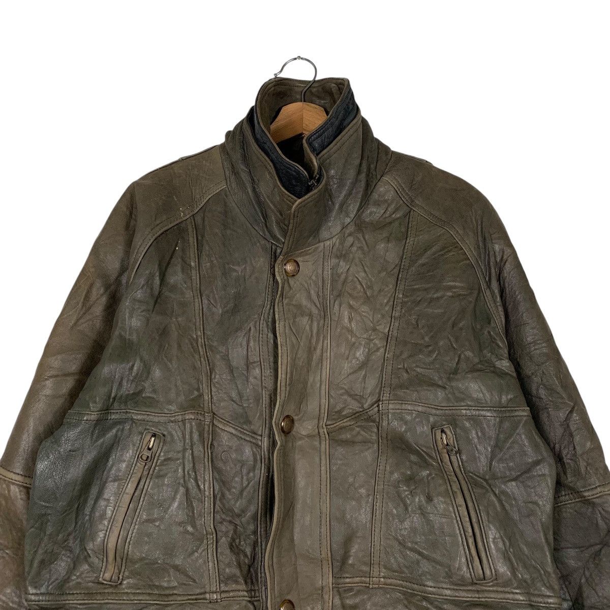 Japanese Brand Jey Cleopatra Leather Jacket Size US M / EU 48-50 / 2 - 2 Thumbnail