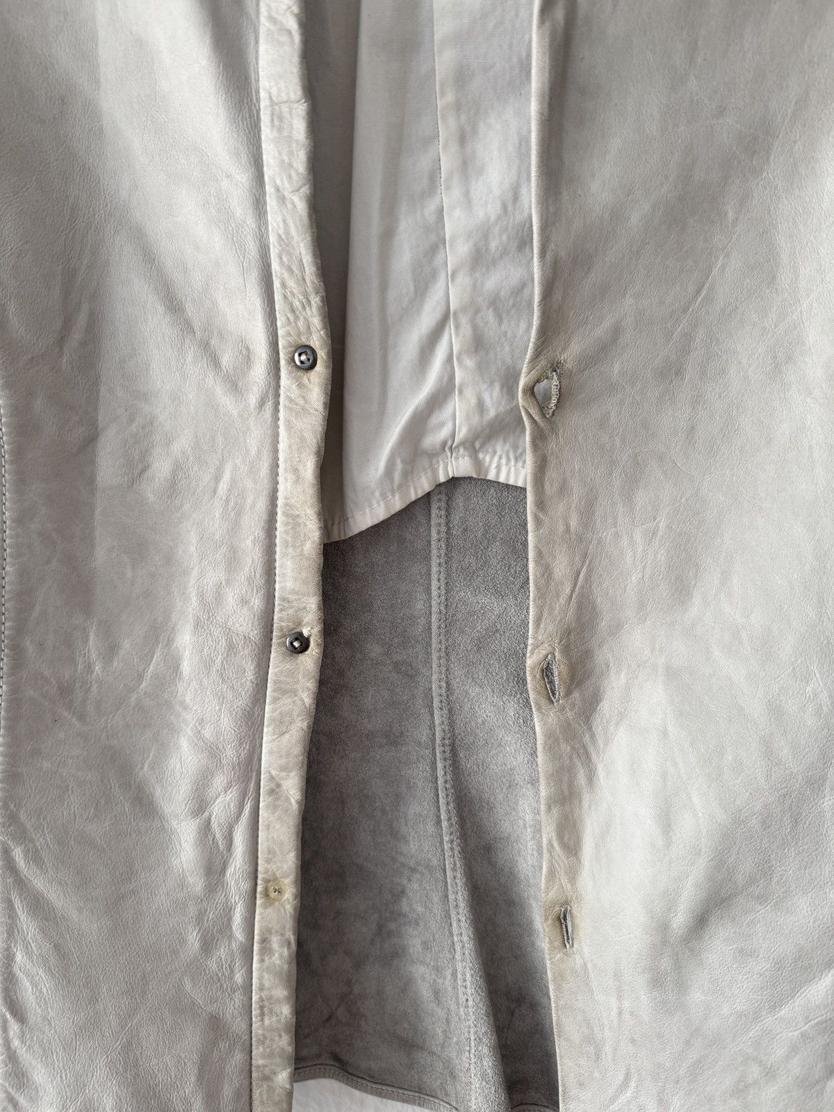 Carpe Diem Carpe Diem Washable Cowhide Leather Shirt Jacket - FW02 Size US S / EU 44-46 / 1 - 5 Thumbnail