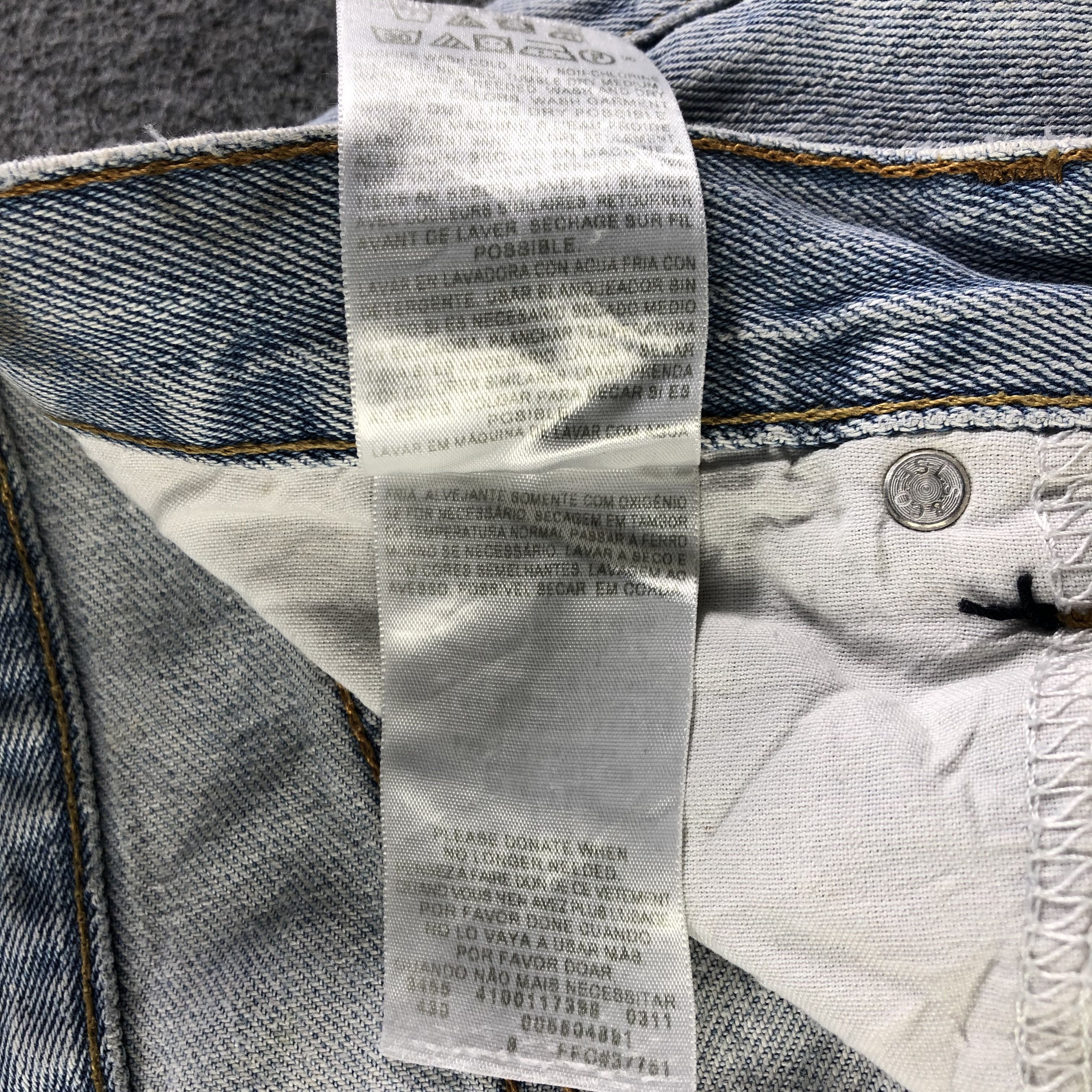 Levi's Vintage Light Wash Levis 550 Jeans-J3153 Size US 38 / EU 54 - 15 Thumbnail