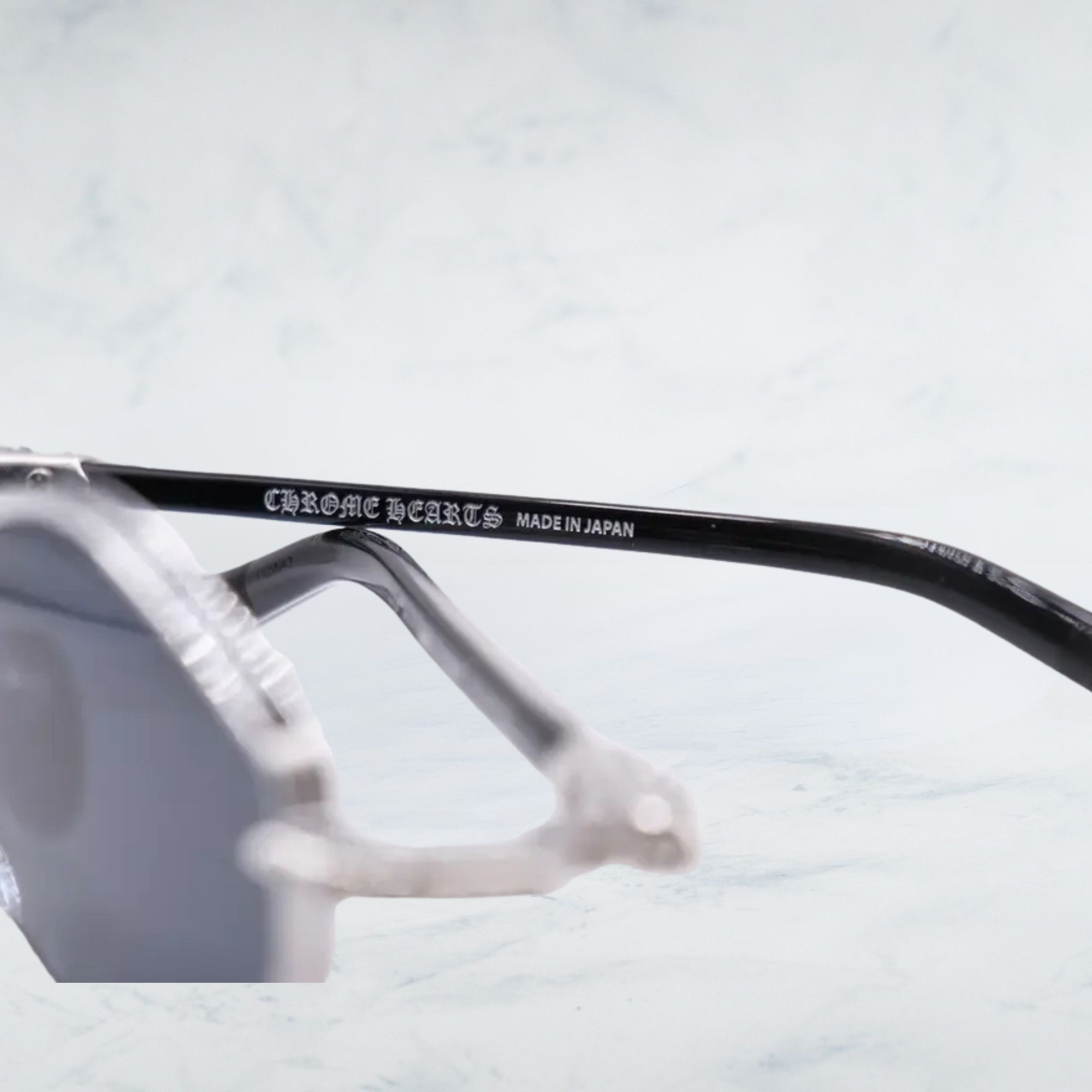 Chrome Hearts Chrome Hearts NIP SLIP BRUSHED ALLOY / BLACK SUNGLASSES Size ONE SIZE - 6 Thumbnail
