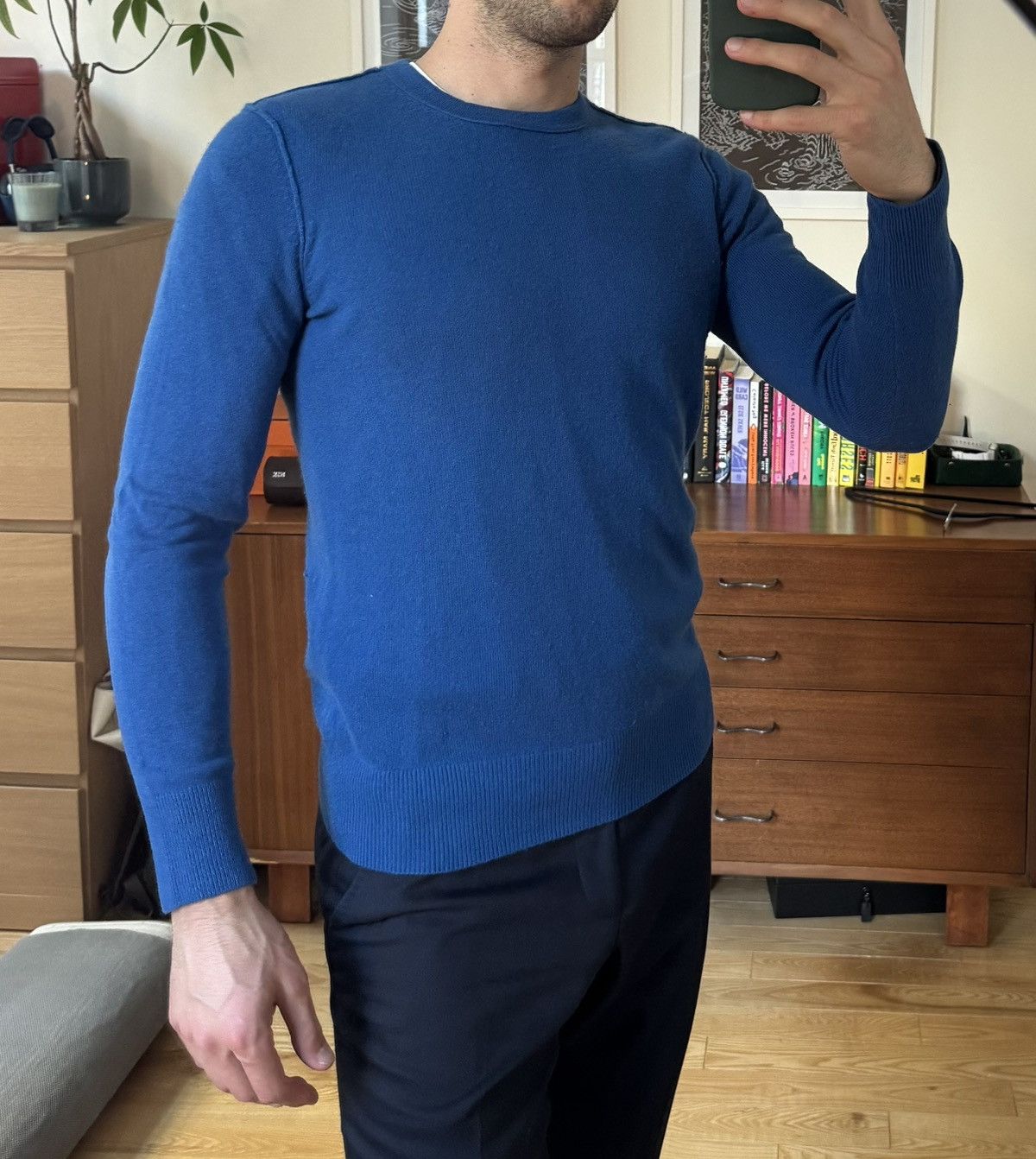 Vince Vince Cashmere Blue Sweater Size US S / EU 44-46 / 1 - 1 Thumbnail