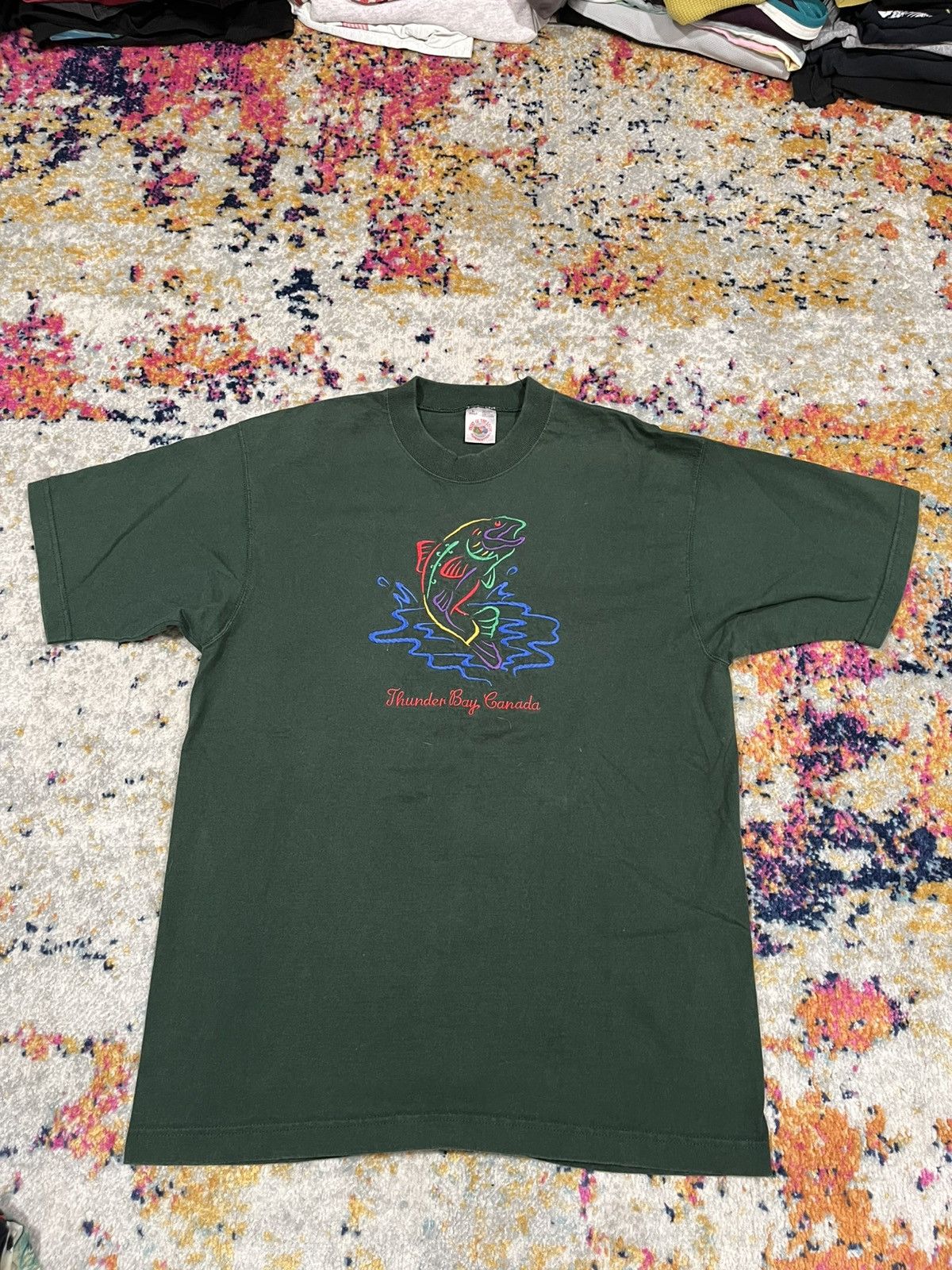 Supreme Vintage Thunder Bay Fish Shirt Large Size US L / EU 52-54 / 3 - 2 Thumbnail