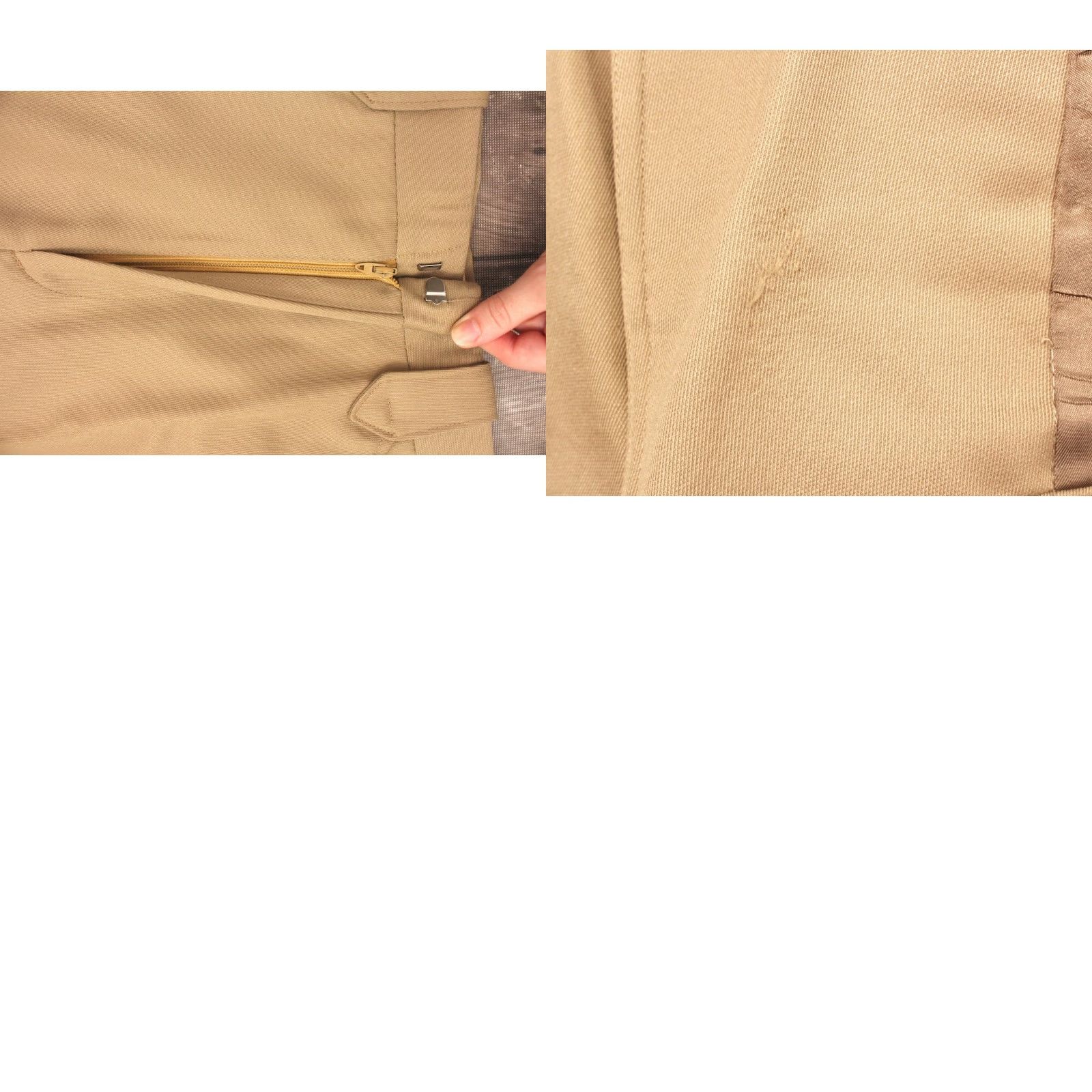Vintage VINTAGE American Craftsman Western Style Khaki Leisure Suit Mens 1970s Polyester Sz L 70s Size 42R - 9 Thumbnail