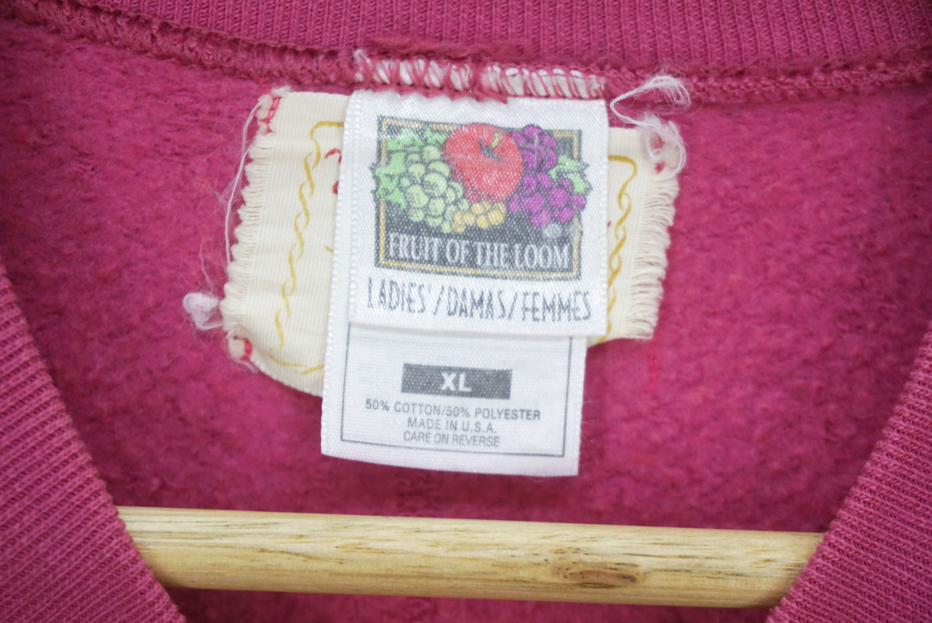 Fruit Of The Loom Hand Made by Dixie Lee Sweatshirt Love Shaped Art Size XL Size XL / US 12-14 / IT 48-50 - 9 Thumbnail