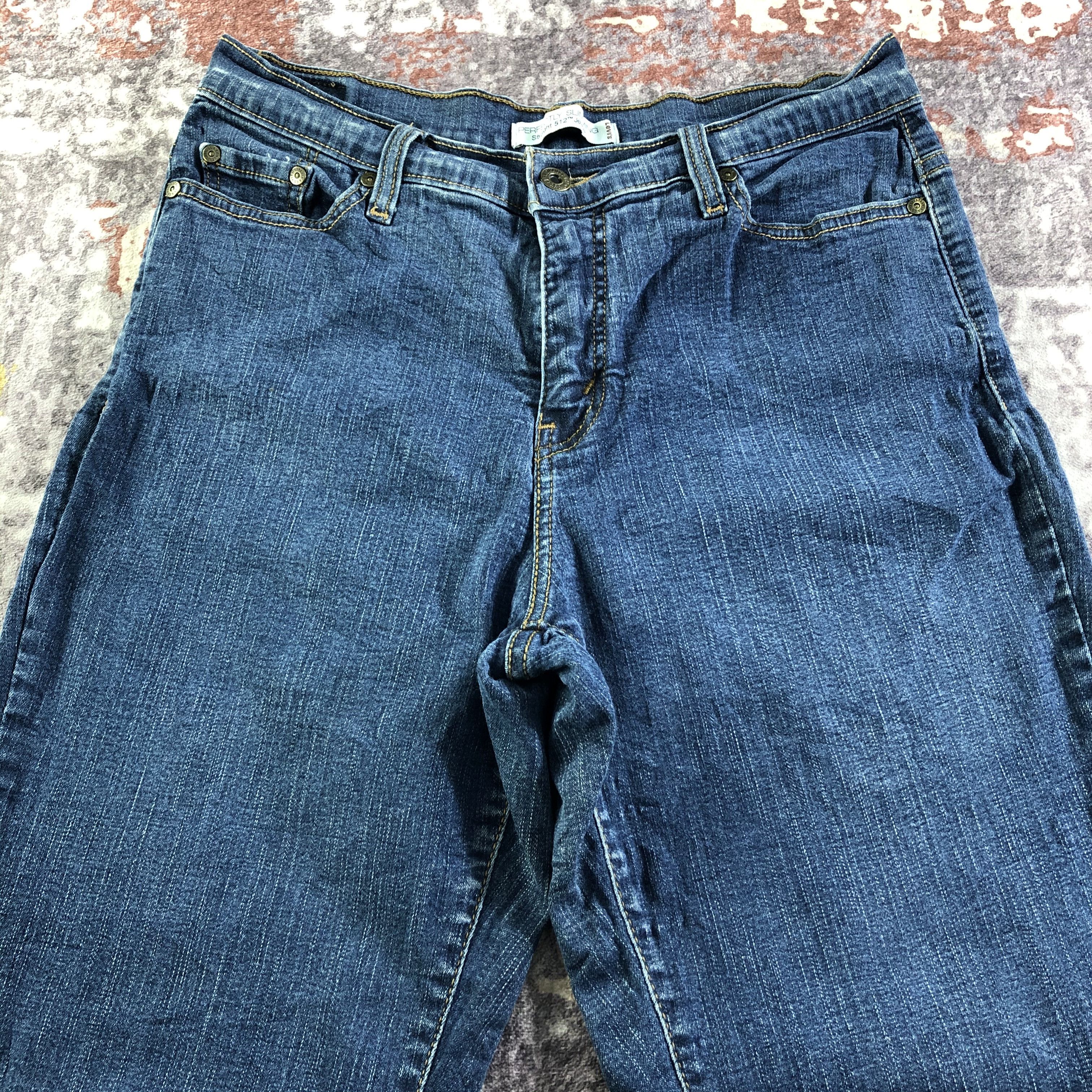 Levi's × Vintage Vintage Blue Wash Levis 512 Jeans-JM3480 Size 31" - 3 Thumbnail