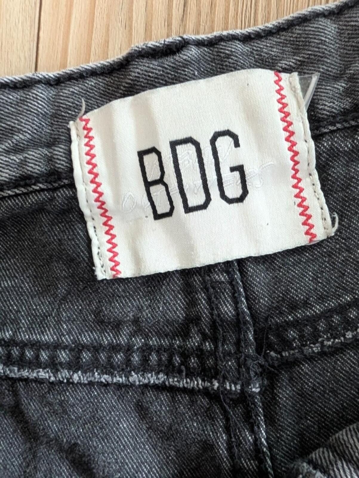 Bdg BDG Gray Washed Cargo Pants Size 38" / US 16 / IT 52 - 5 Thumbnail