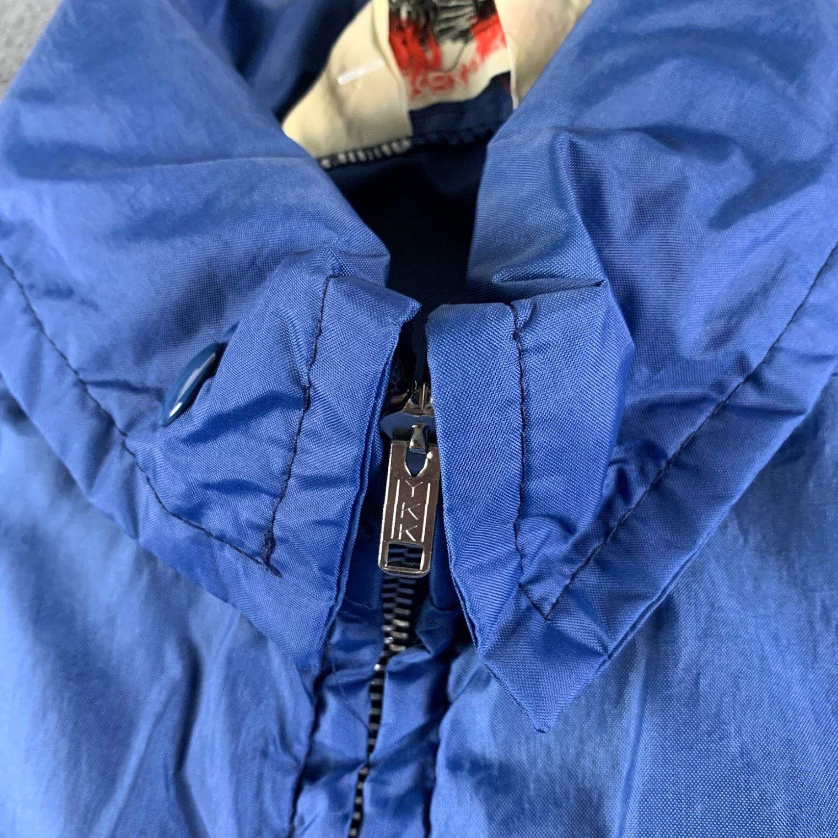 Vintage VINTAGE Amerex Sport Series Jacket Windbreaker Full Zip Blue Mens L 80s 70s Nylon Logo Size L / US 10 / IT 46 - 4 Thumbnail