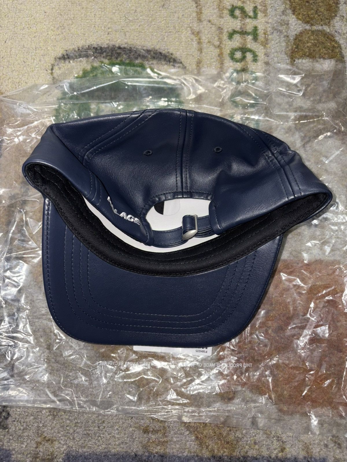 Palace Palace Faux Leather P 6-Panel Hat Size ONE SIZE - 3 Thumbnail