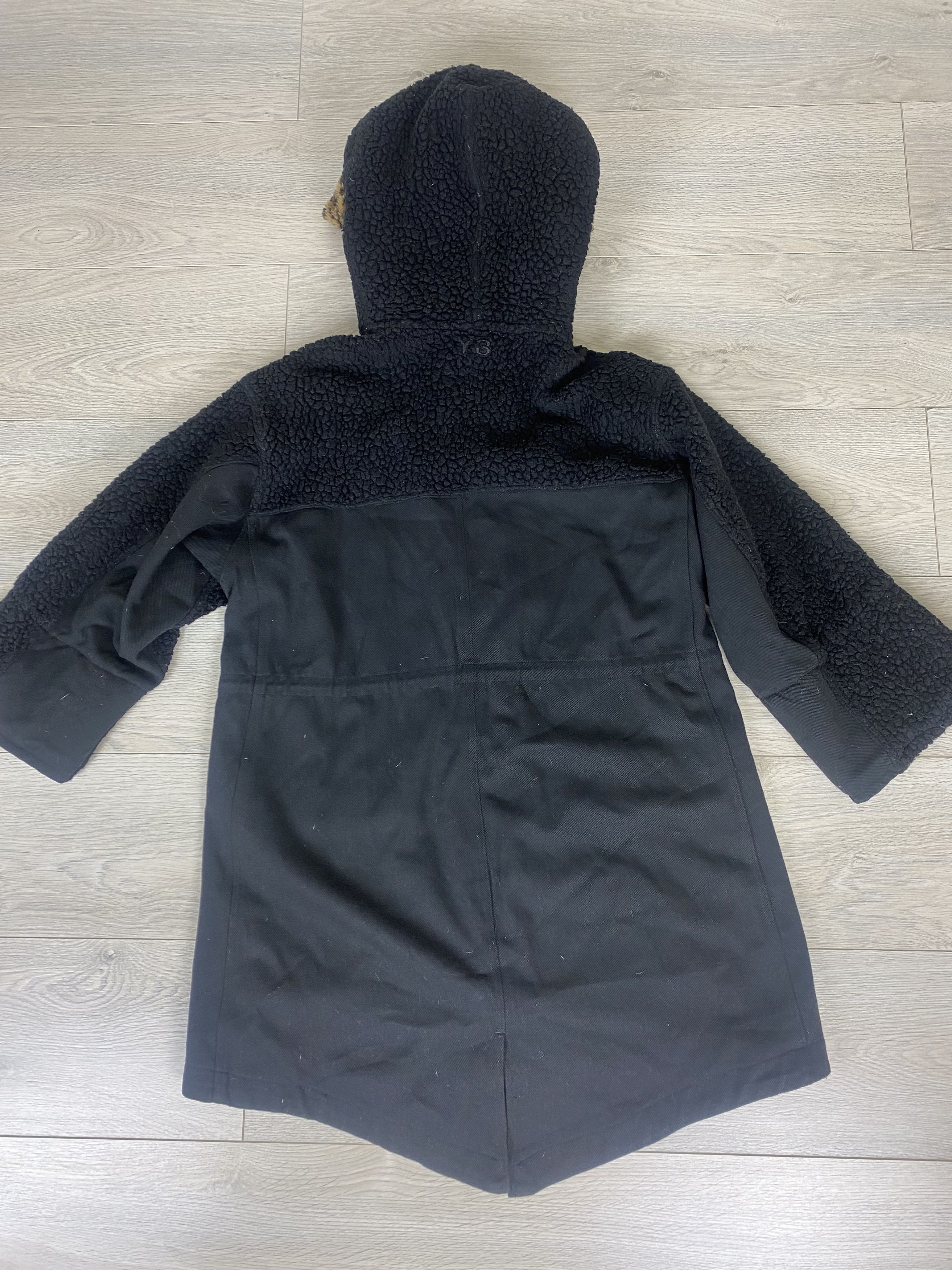 Y-3 × Yohji Yamamoto Yohji Yamamoto Y-3 FishTail Leopard Parka Jacket Size XS / US 0-2 / IT 36-38 - 4 Thumbnail