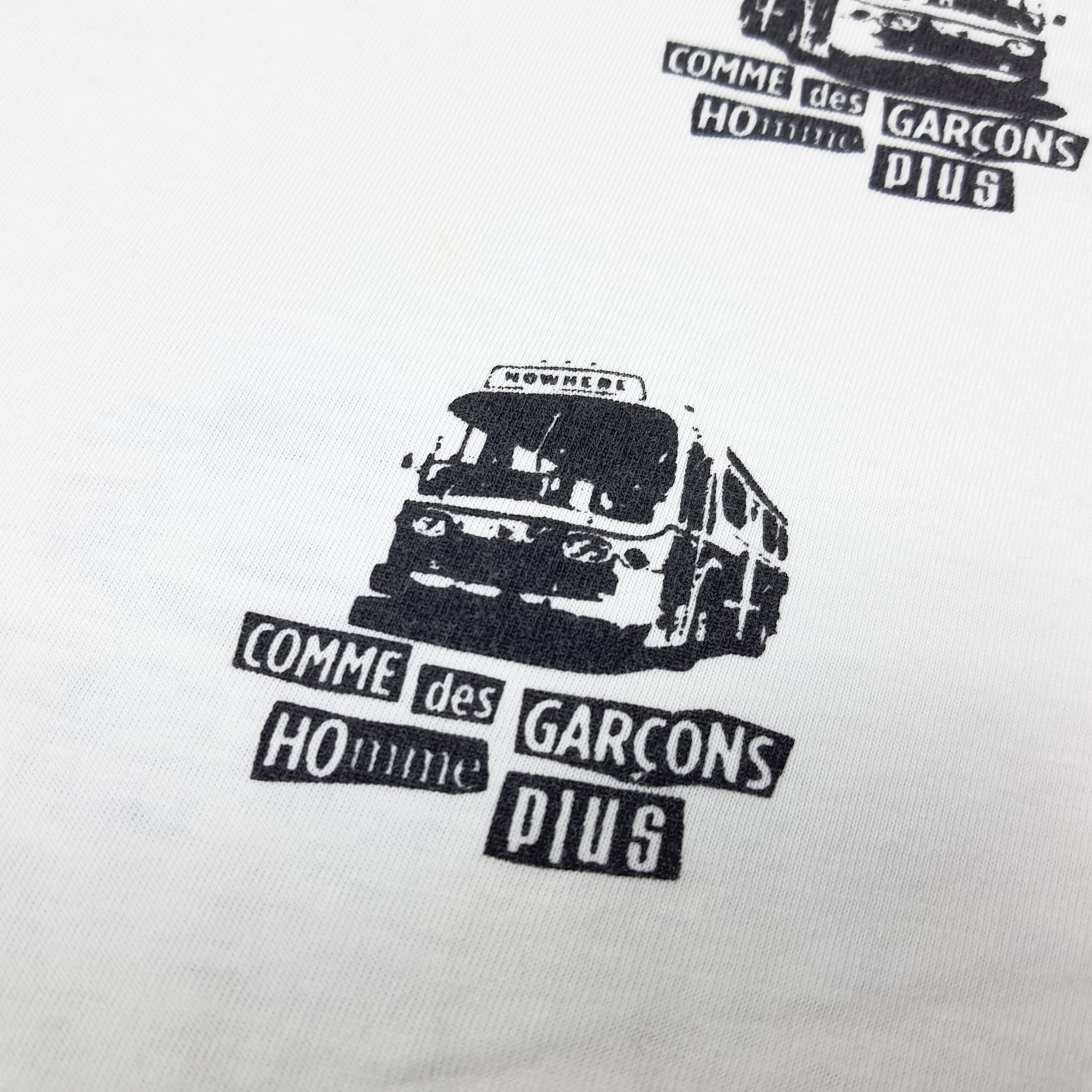 Comme des Garcons Homme Plus Vintage Comme des Garcons Overprint Bus Graphic Tee C294N48 Size US M / EU 48-50 / 2 - 2 Thumbnail