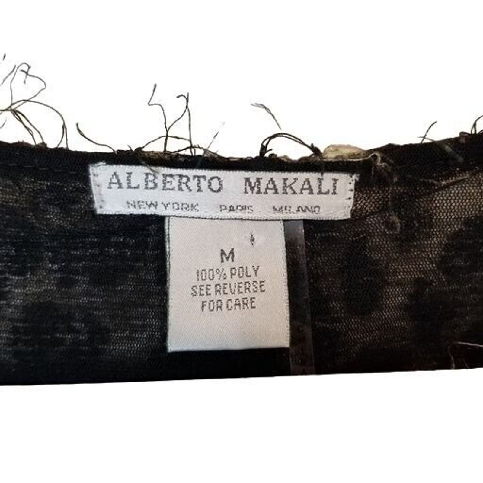 Alberto Alberto Makali Leopard Print Sweater Eyelash Size M Artsy Size M / US 6-8 / IT 42-44 - 6 Thumbnail