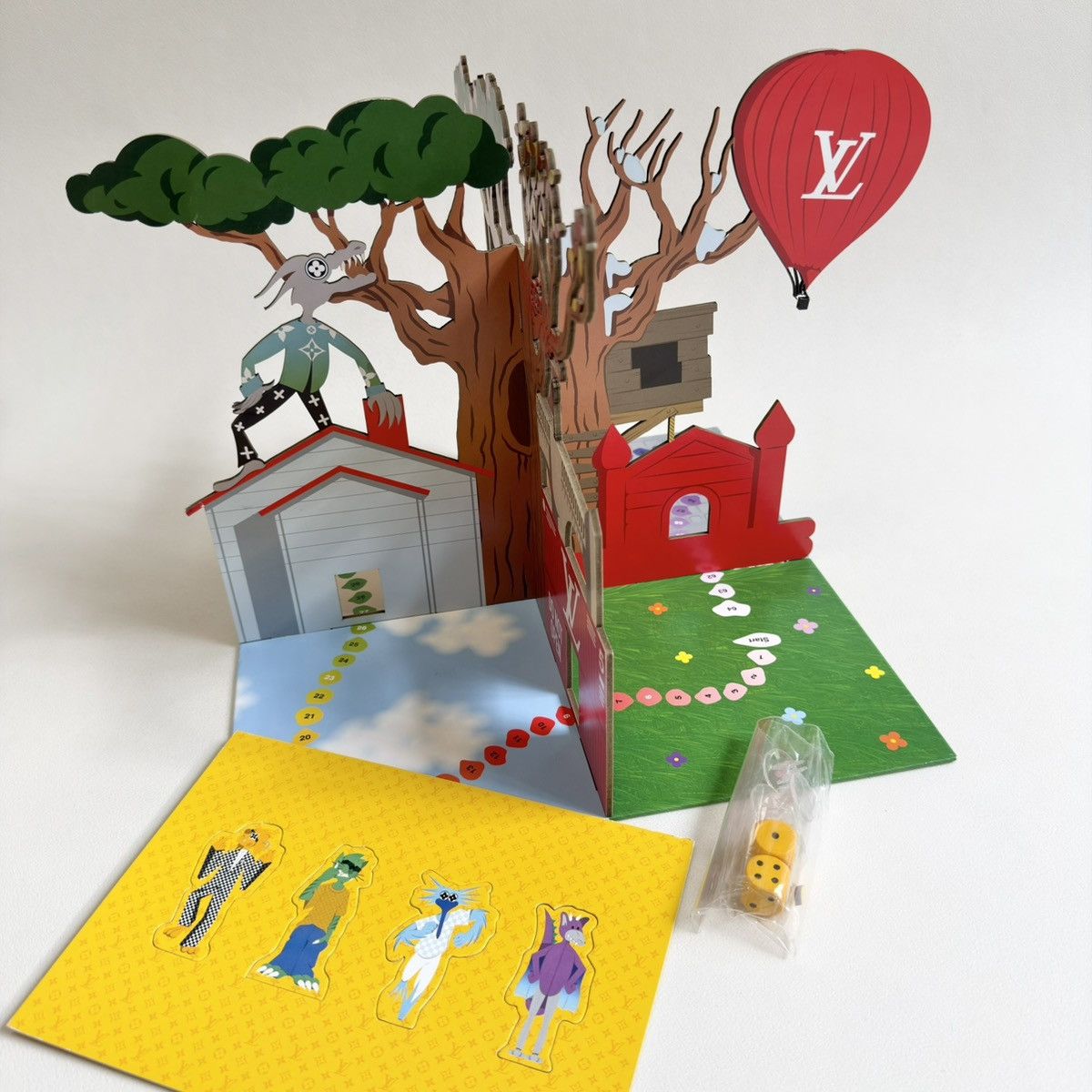 Louis Vuitton S/S 23 Show Invite 3D Board Game Size ONE SIZE - 1 Thumbnail