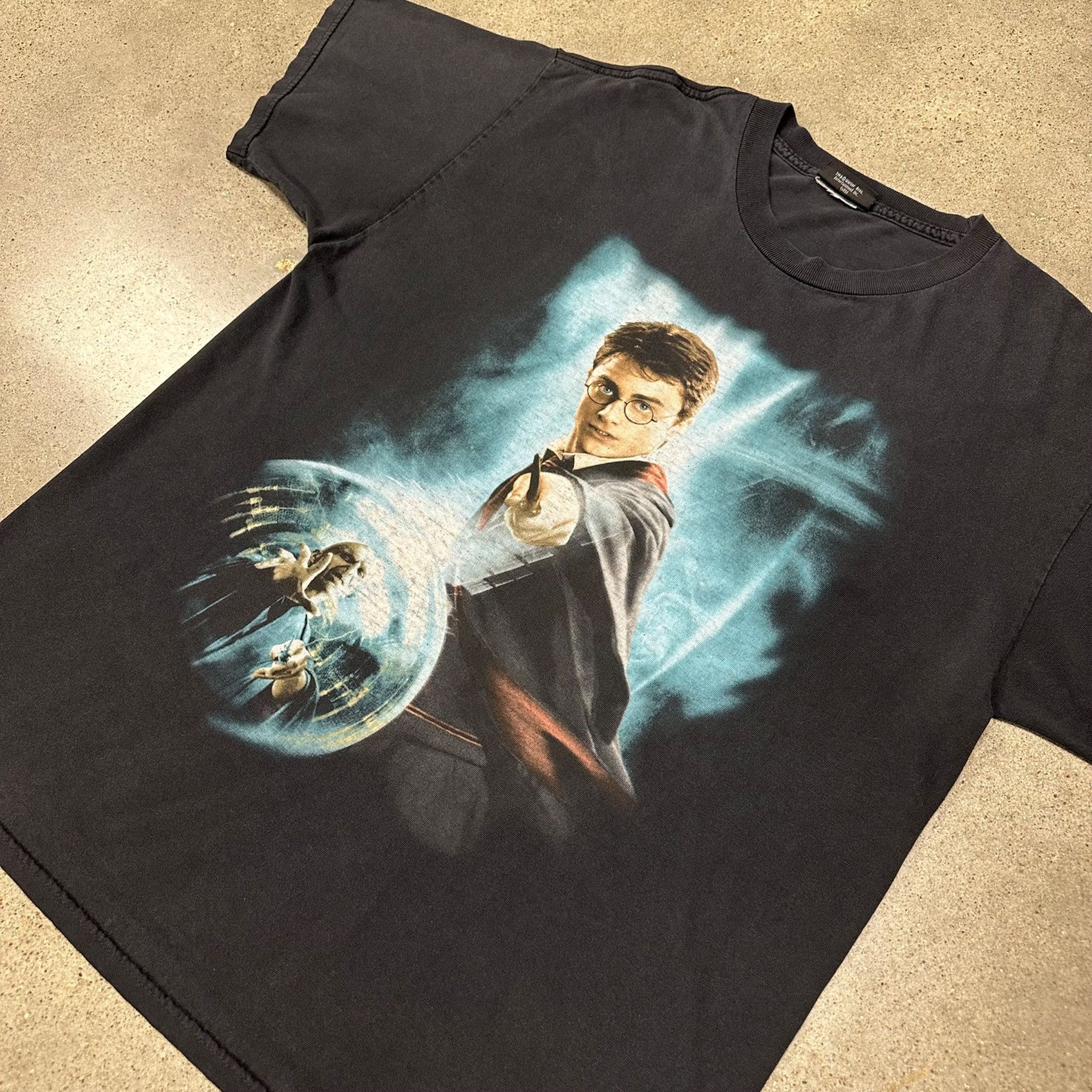 Vintage Vintage 2005 Harry Potter Voldemort Movie Shirt Size US L / EU 52-54 / 3 - 4 Thumbnail