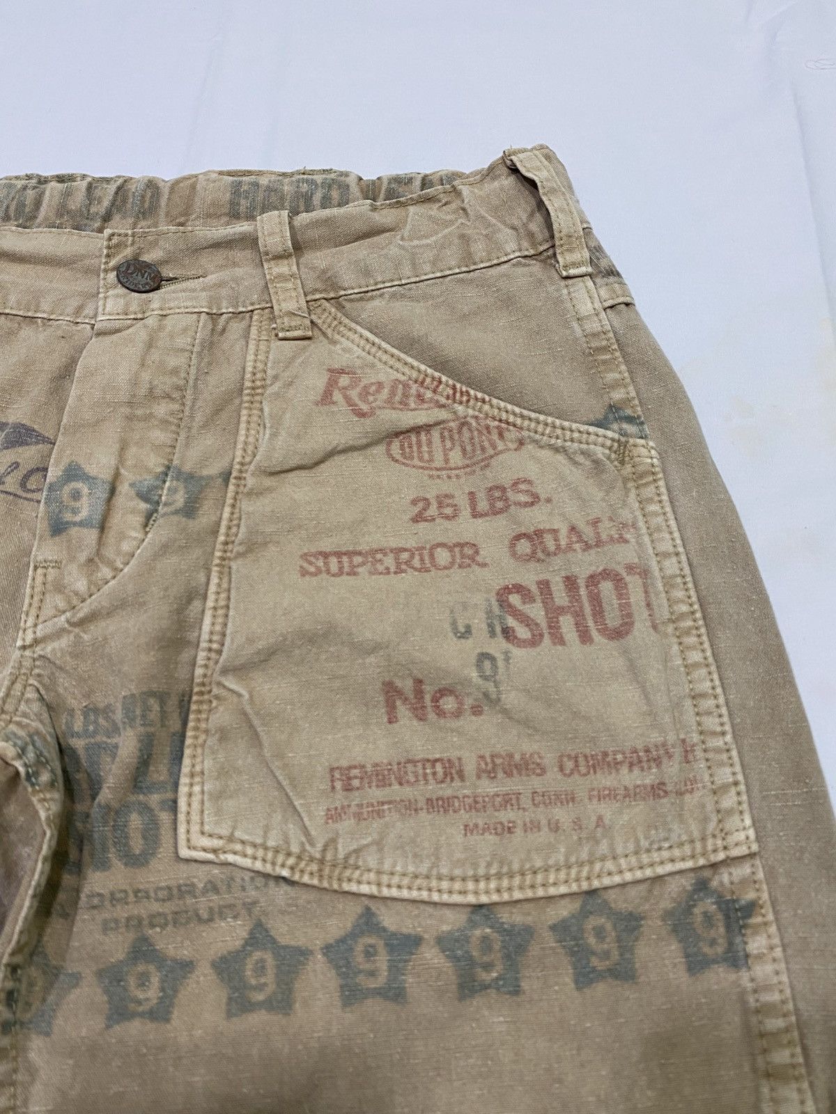 Hysteric Glamour Japanese brand denim & dungaree paint trousers / khakis pant Size US 28 / EU 44 - 23 Thumbnail