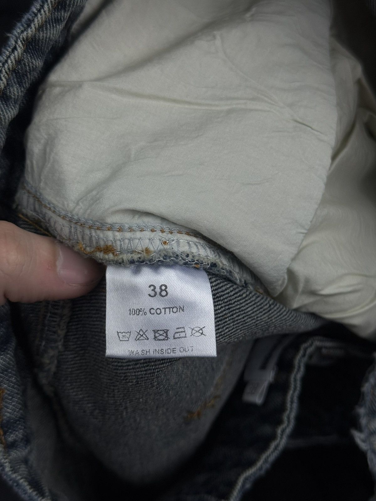Vale Valley Blue Wire Jean Shorts Size 38 (NEW) Size US 38 / EU 54 - 9 Thumbnail