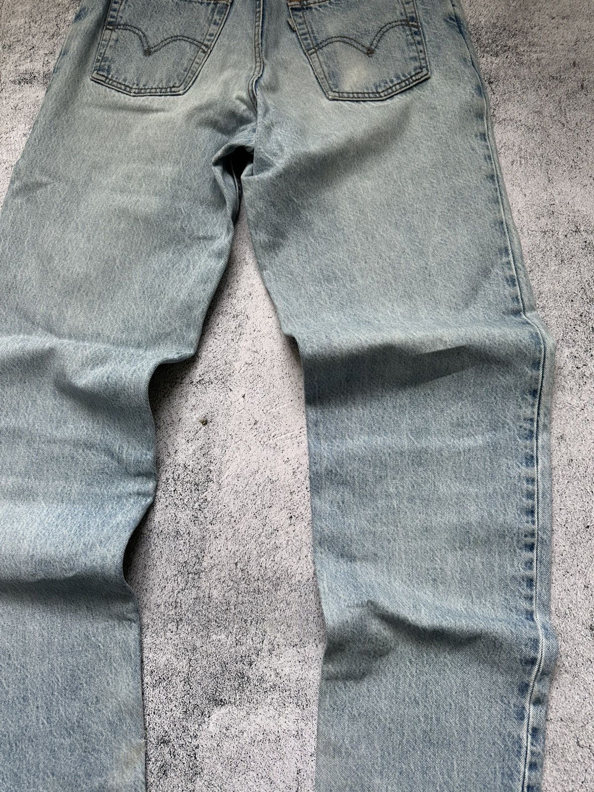 Silver Tab Levis Denim Washes Baggy Pants Made in Italy