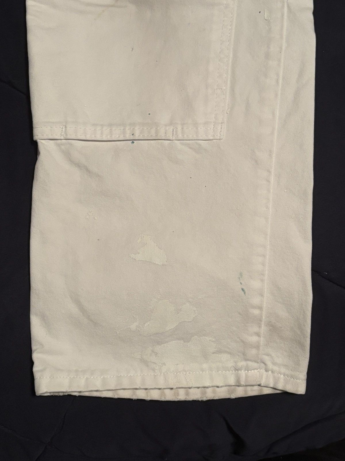 Dickies Dickies White Double Knee Work Pants Size US 33 - 4 Thumbnail