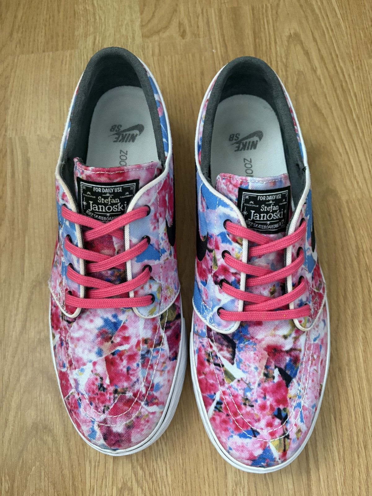 Nike Nike SB Zoom Stefan Janoski Canvas Premium Cherry Blossom Size US 10 / EU 43 - 4 Thumbnail