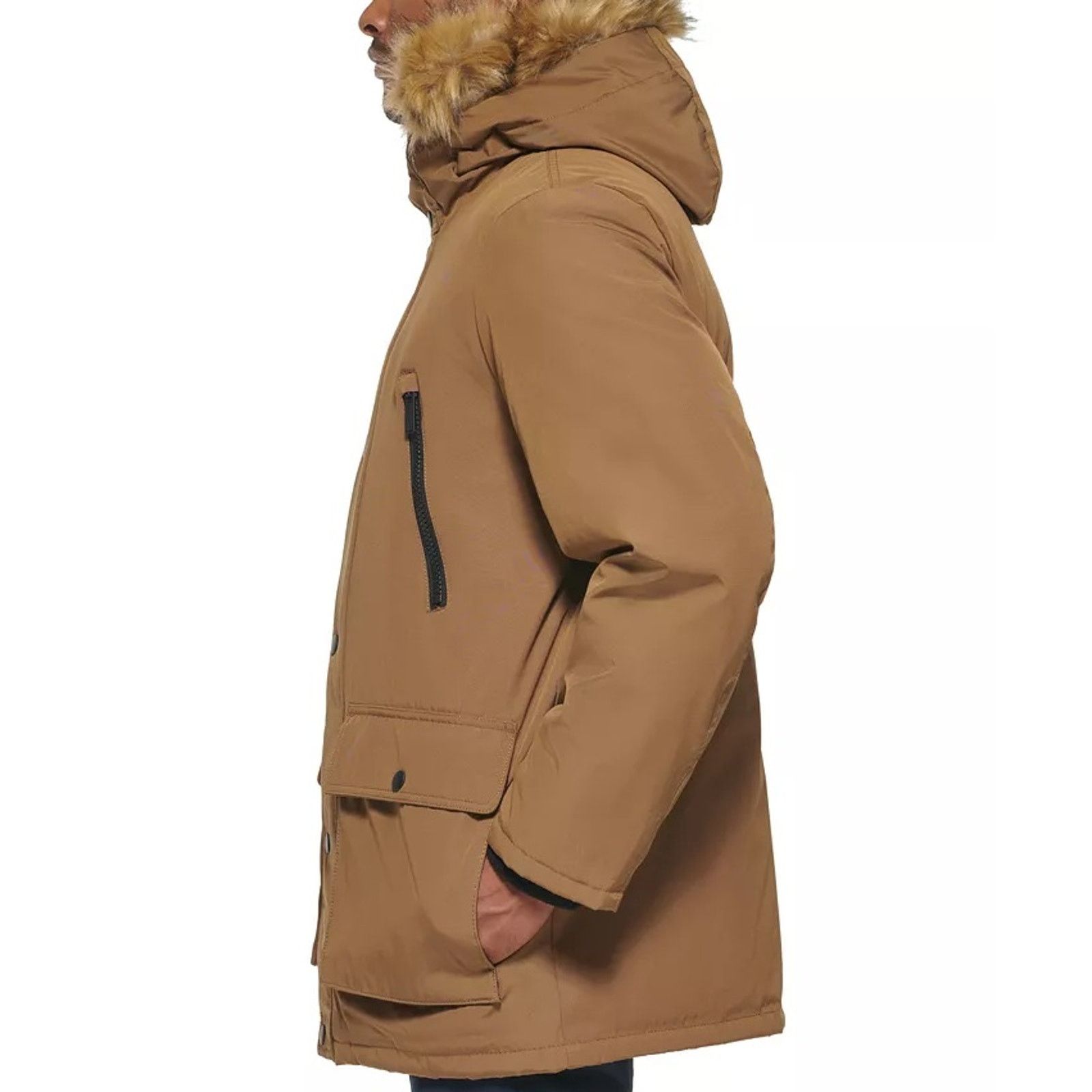 Club Room Club Room Men's Tan Water-Resistant Winter Parka Size S Size US S / EU 44-46 / 1 - 3 Thumbnail