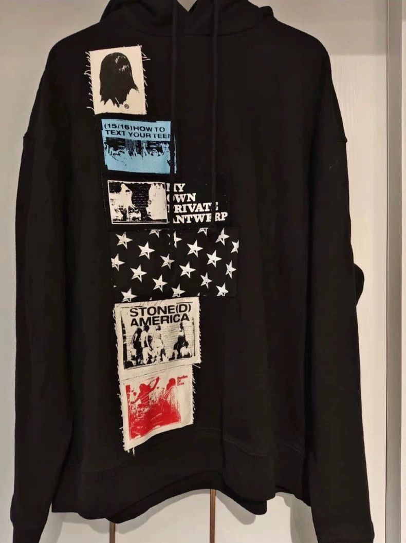 Raf simons Patch-cloth sweatshirt