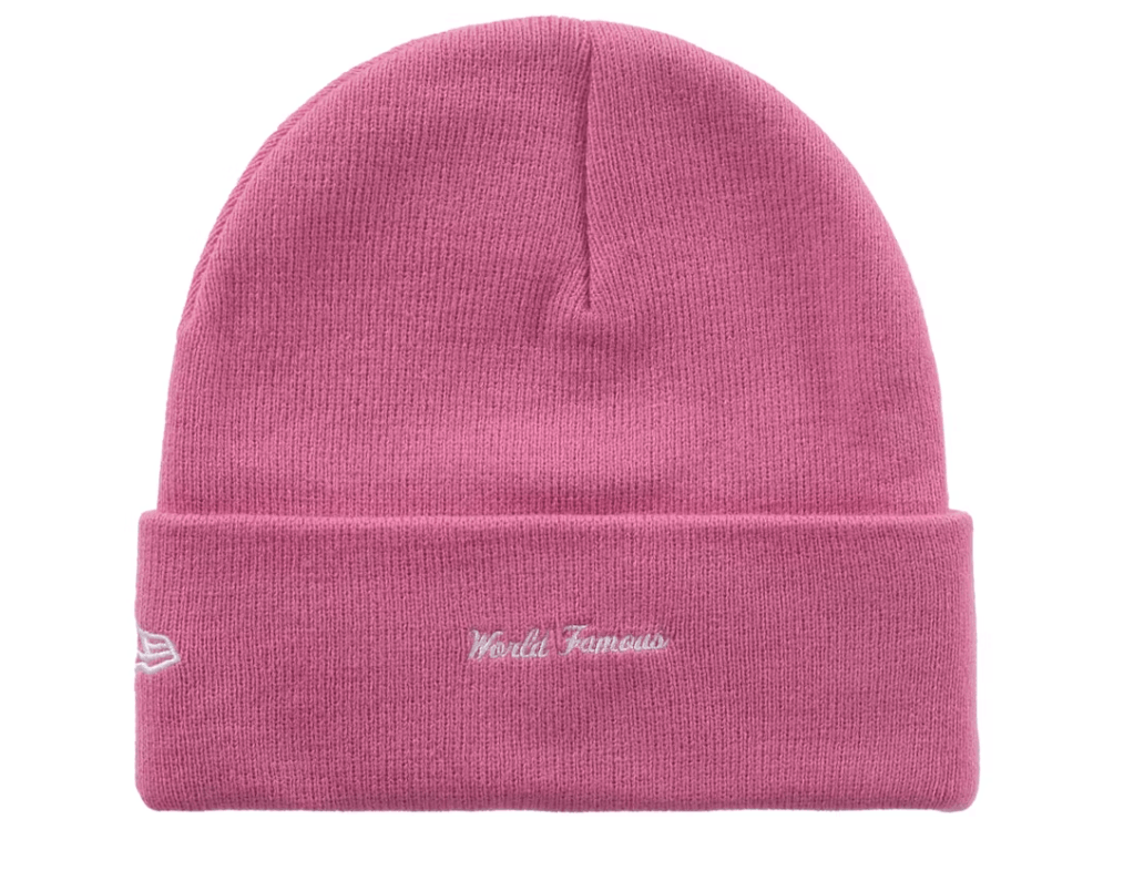 Supreme Supreme New Era Box Logo Beanie Magenta size adjustable Size ONE SIZE - 3 Thumbnail