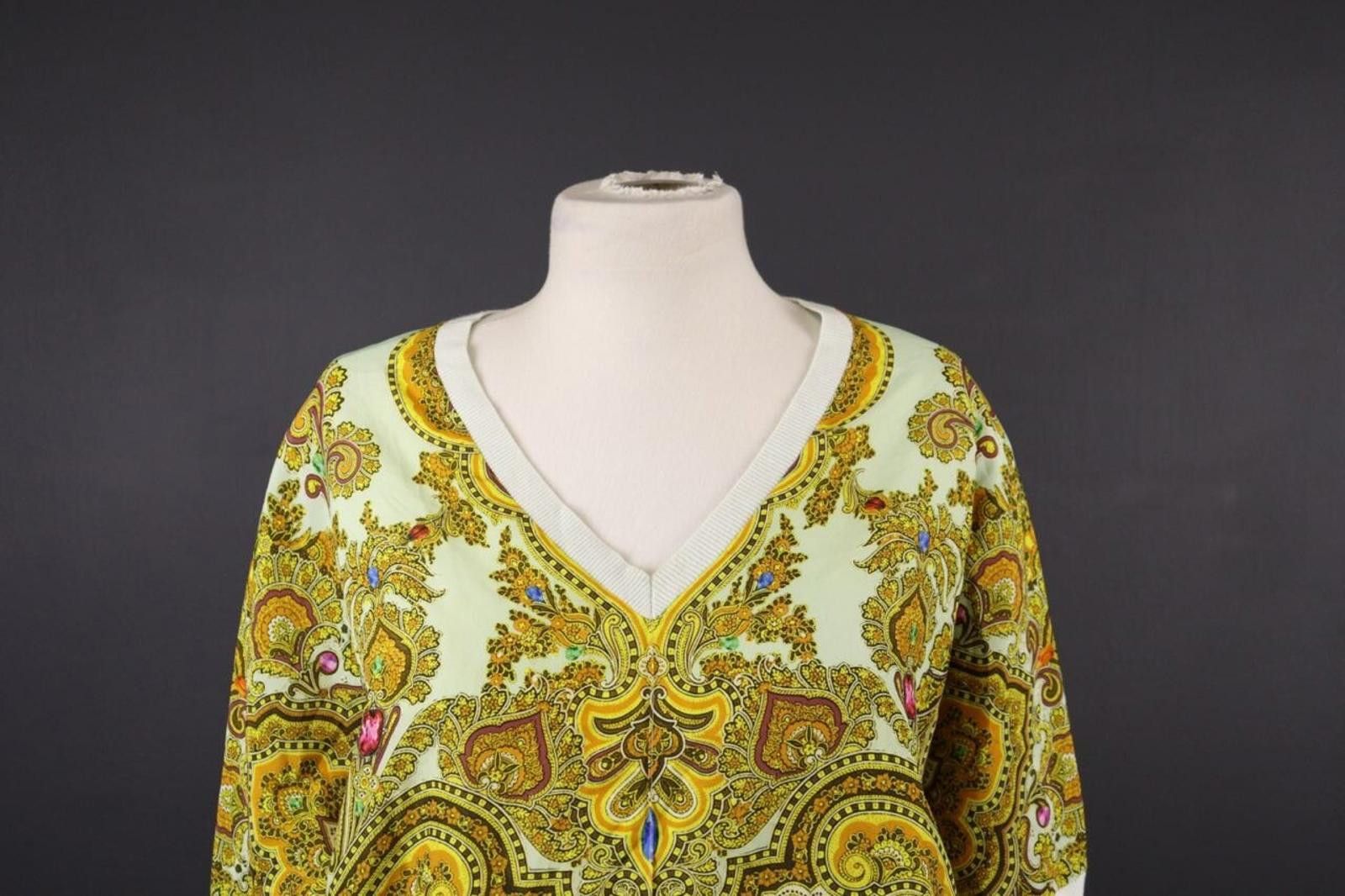 Ted Baker Ted Baker Multicolor Jacquard Paisley Knit Sweater Size 0 Size XS / US 0-2 / IT 36-38 - 3 Thumbnail