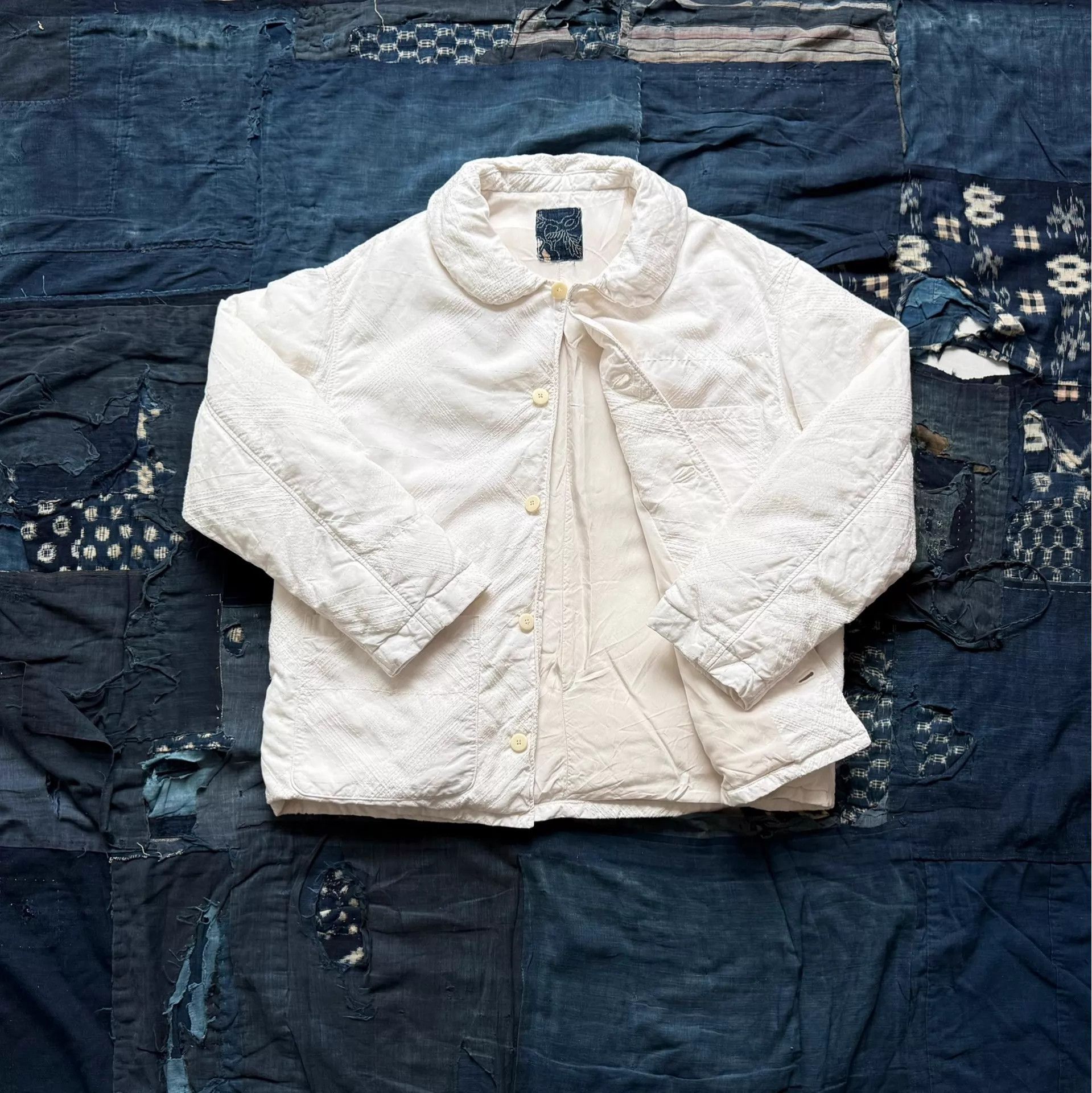 Visvim VISVIM 22AW ICT NEVERLAND SASHIKO DOWN JKT White 4 MINT Size US XL / EU 56 / 4 - 2 Thumbnail