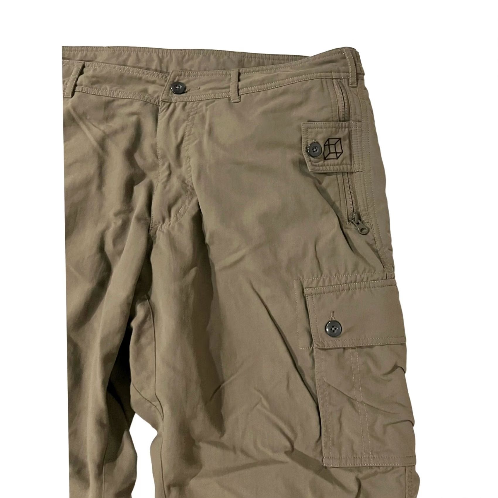 Vintage Pickpocket Proof Pants Mens Cargo Nylon 36x29 Tan Taupe Art Clothing 36 Mens Pants Cargo Nylon Tan Taupe Art Size US 36 / EU 52 - 3 Thumbnail