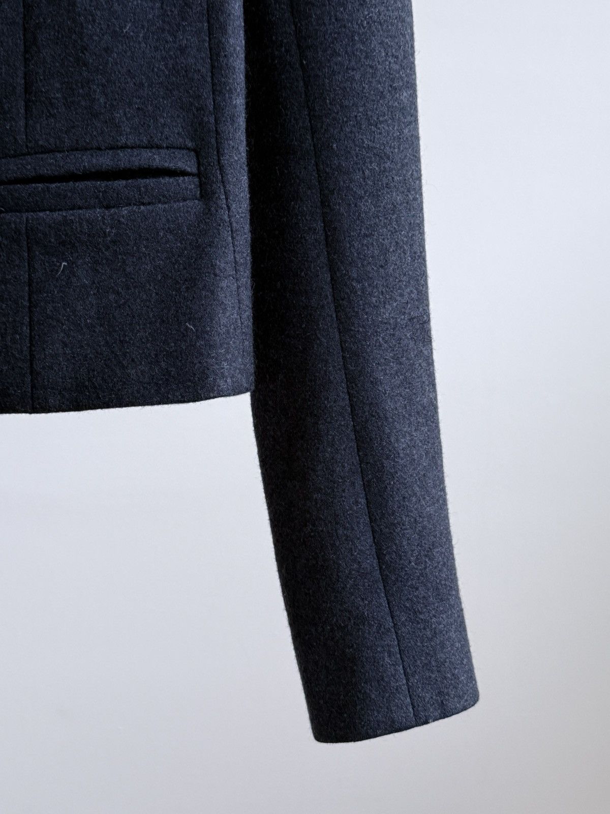 Isabel Marant Isabel Marant Navy Blue Wool Jacket Size S / US 4 / IT 40 - 4 Thumbnail