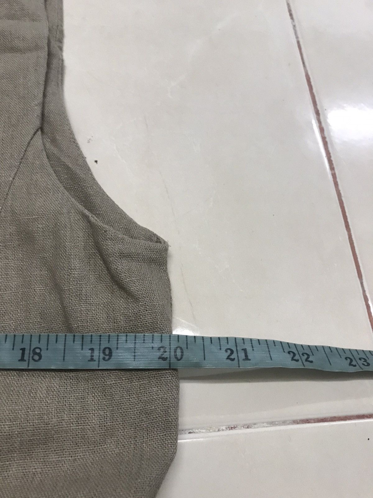 Designer × Japanese Brand CHARABIA PARIS LINEN SLEEVELESS JACKET Size S / US 4 / IT 40 - 15 Thumbnail