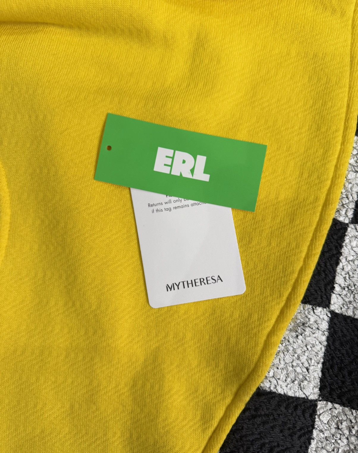 ERL Yellow Race ERL Sweatshirt Size US L / EU 52-54 / 3 - 9 Thumbnail