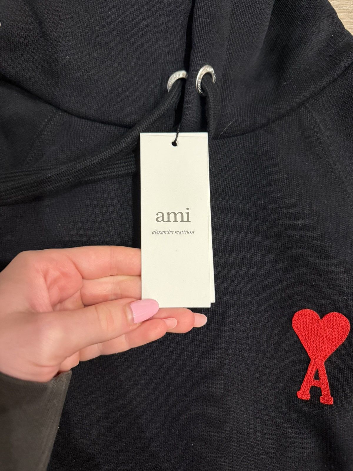 AMI AMI Paris Hoodie Size US L / EU 52-54 / 3 - 3 Thumbnail