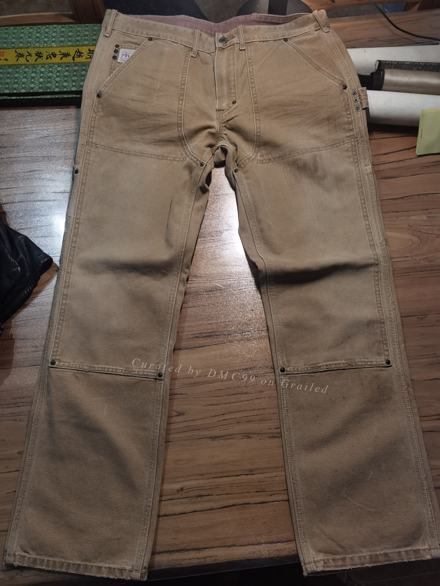 RRL Ralph Lauren Ralph Lauren Distressed Utility Work Pants Size US 30 / EU 46 - 1 Thumbnail