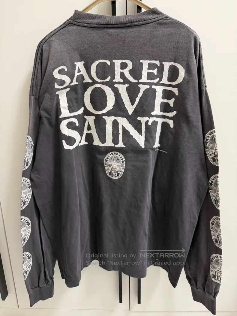 Saint Michael Saint Michael Jesus made old long sleeves Size US XL / EU 56 / 4 - 2 Thumbnail