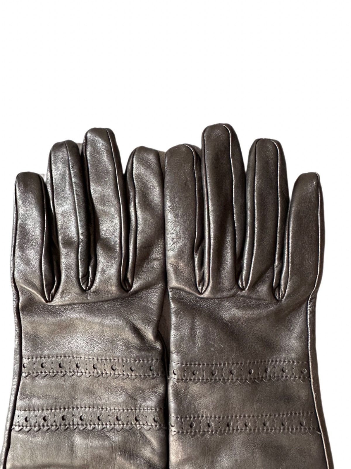 Hermes Hermès Black Lambskin Opera Gloves – Size 8 Size ONE SIZE - 5 Thumbnail