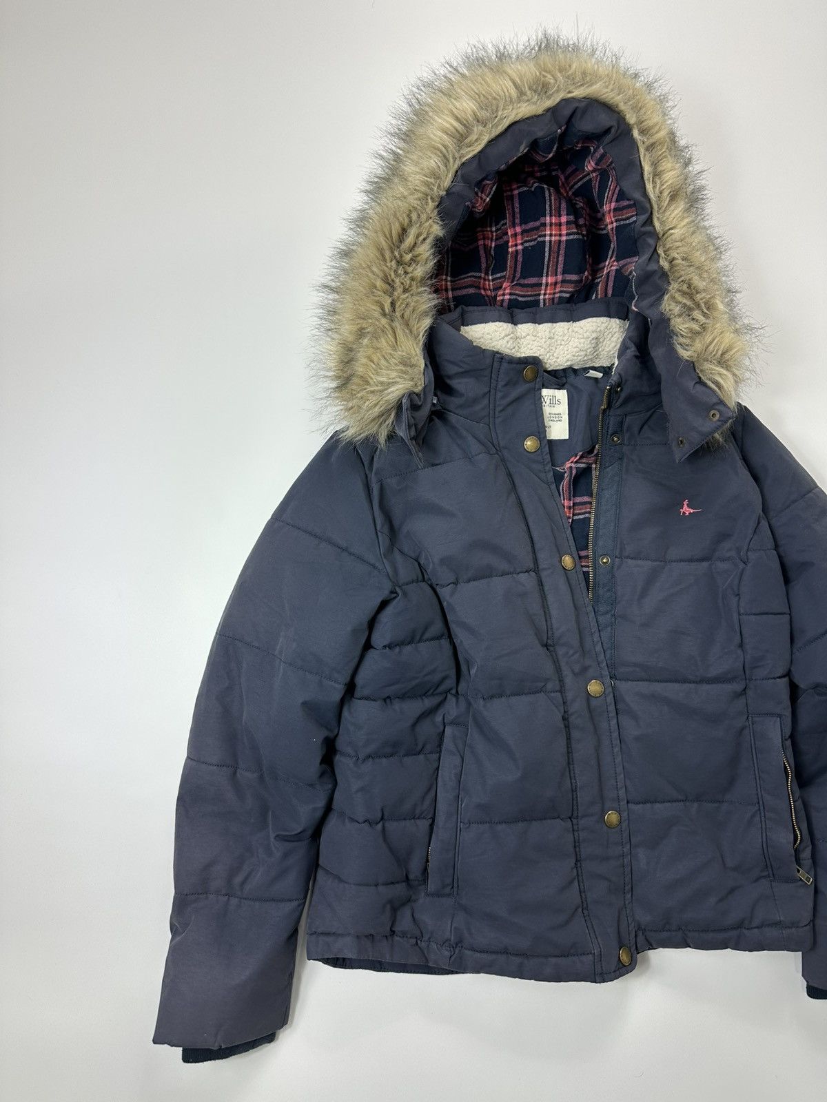 Jack Wills Jack Wills Faux Fur Bomber Jacket Women's M Size M / US 6-8 / IT 42-44 - 2 Thumbnail