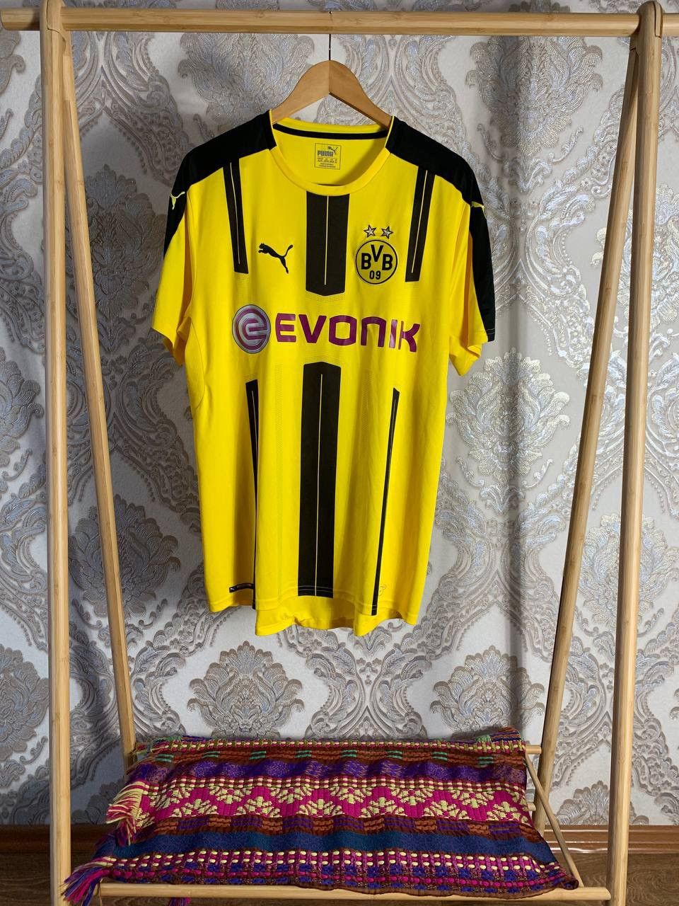 Puma VINTAGE PUMA FC BORUSSIA DORTMUND GERMANY SOCCER JERSEY Y2K Size US XL / EU 56 / 4 - 1 Thumbnail