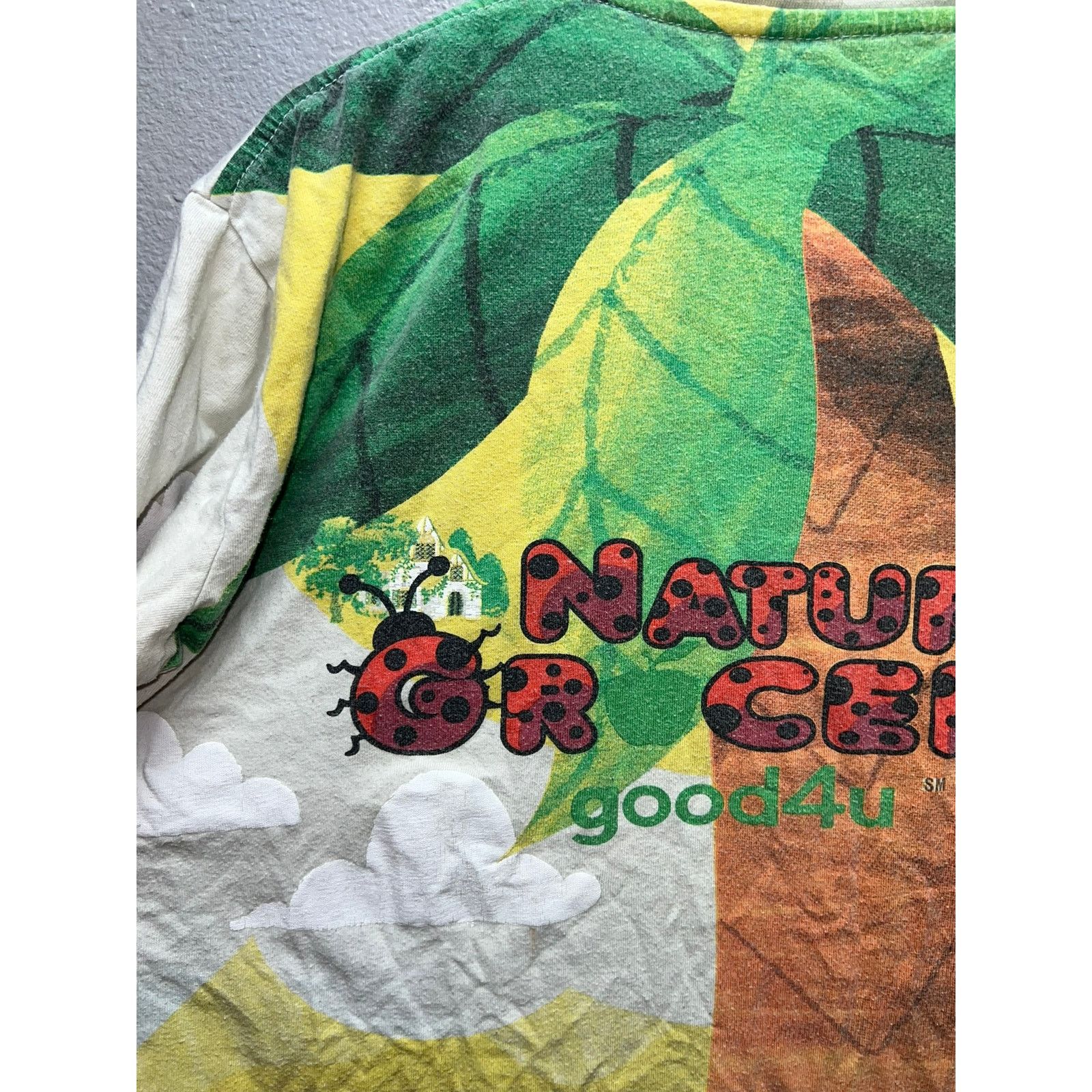 Vintage Natural Grocers Shirt Good 4 You Grocery Promo Graphic Tee M Size US M / EU 48-50 / 2 - 6 Thumbnail