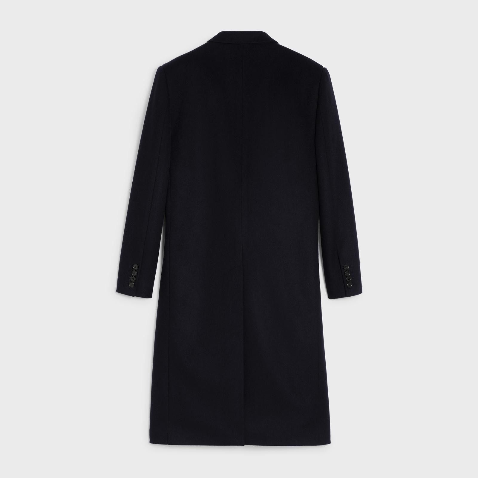 Celine o1bcso1str0824 Boxy Coat in Navy Blue Size US S / EU 44-46 / 1 - 2 Thumbnail
