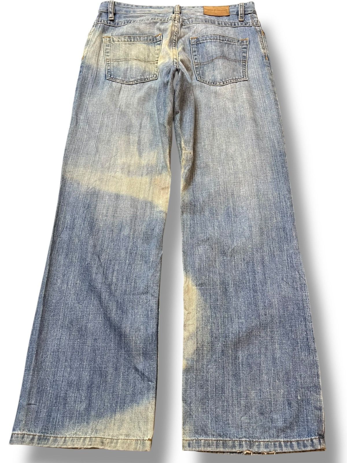 Jasper Conran Vintage Jasper conran Baggy Faded Denim Size US 31 - 5 Thumbnail