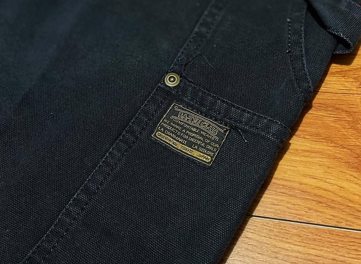Japanese Brand 2000s Batsu Ifsix Double Knee Carpenter Work Pants y2k Lgb Size US 30 / EU 46 - 3 Thumbnail