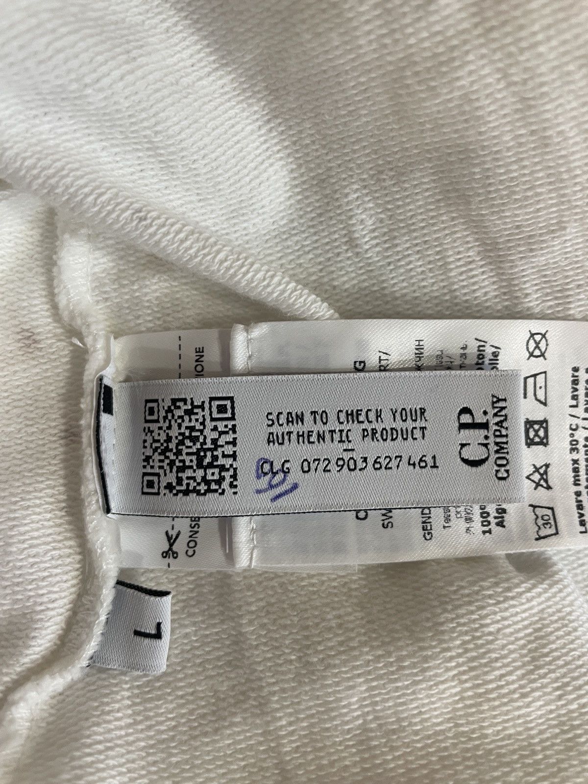 C.P. Company × Massimo Osti CP Company cotton hoodie Size US L / EU 52-54 / 3 - 10 Thumbnail