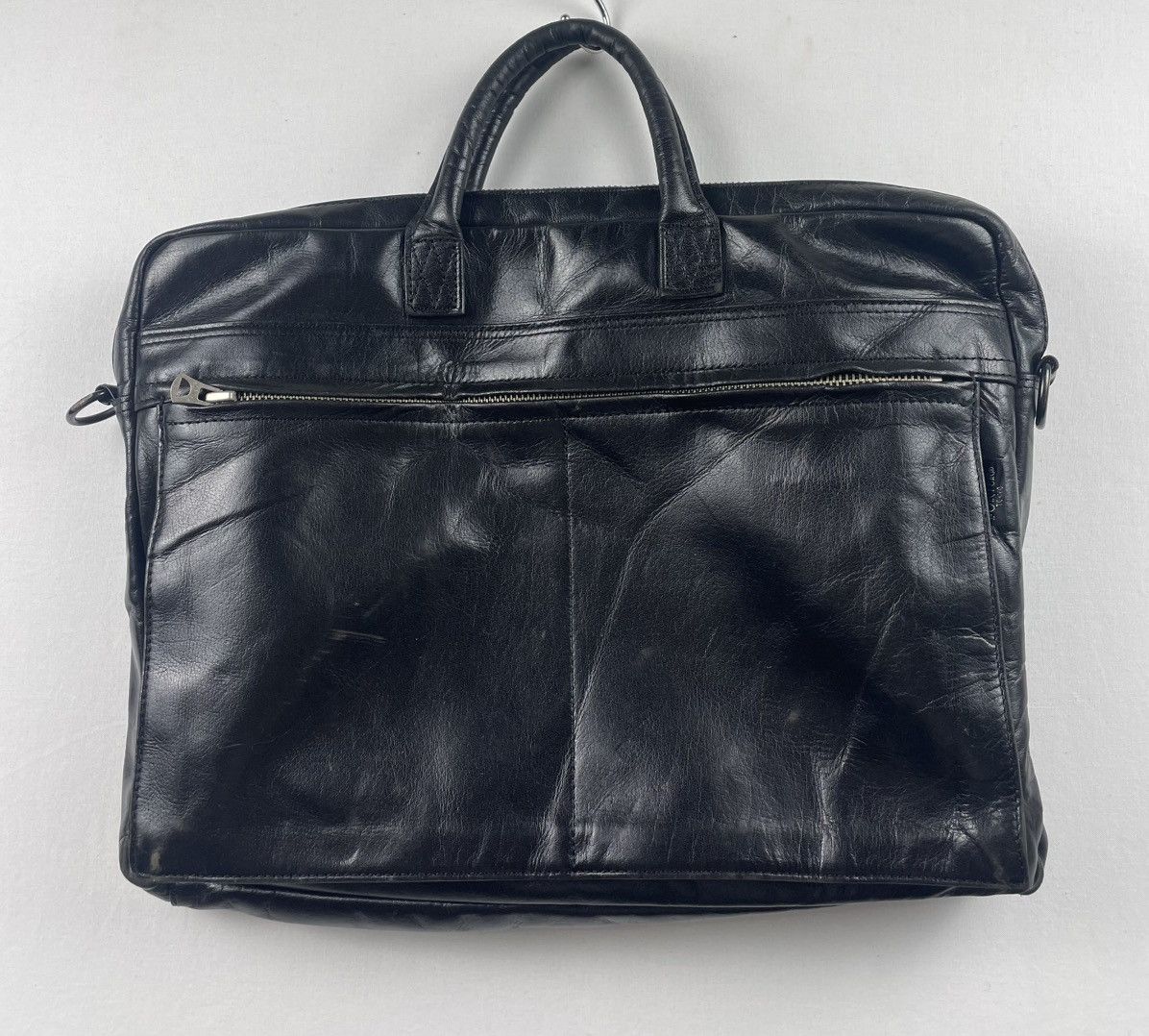 Porter Porter Dash Leather Slim Business Bag Black Yoshida & Co. Size ONE SIZE - 1 Thumbnail
