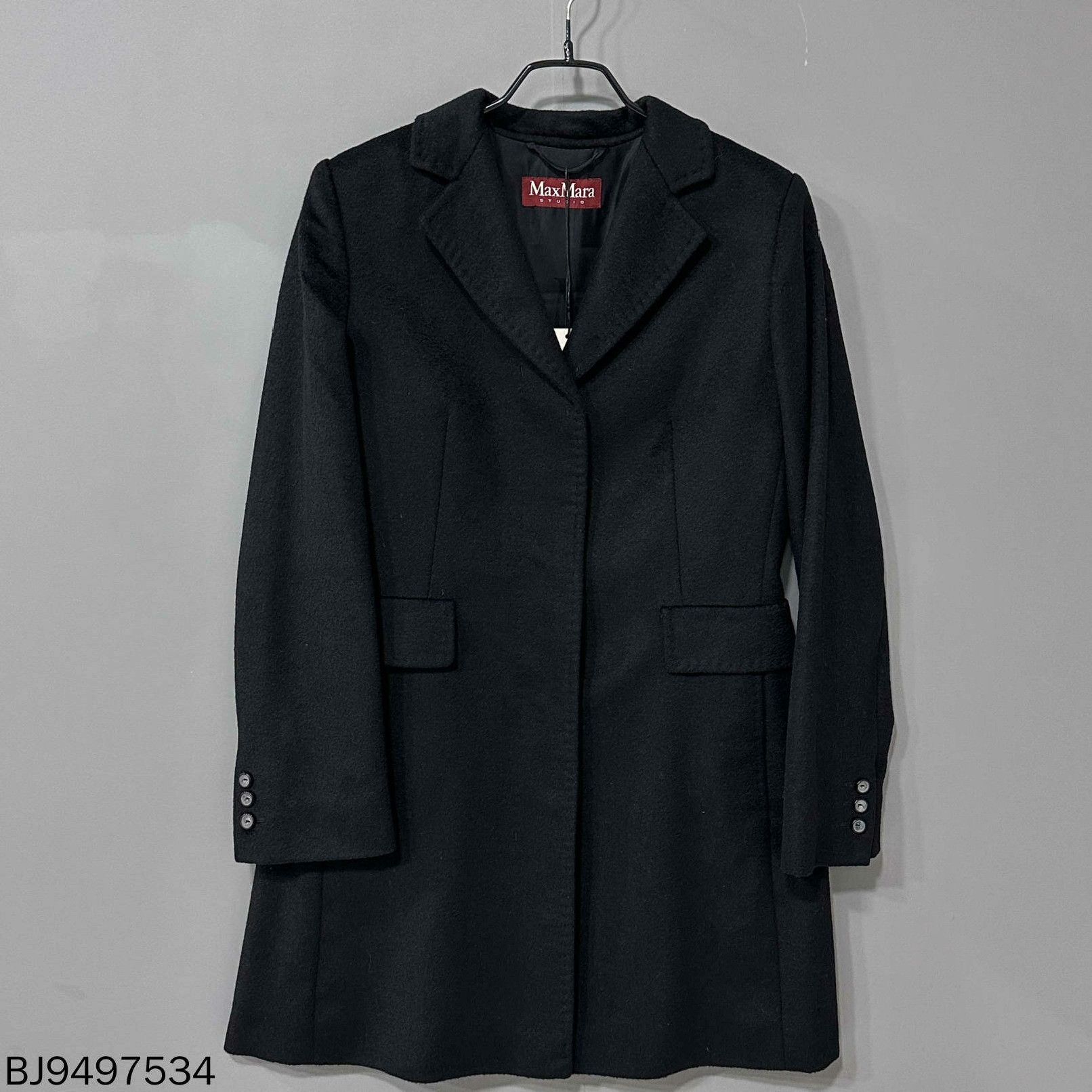 Max Mara black wool coat by maxmara Size US M / EU 48-50 / 2 - 1 Thumbnail